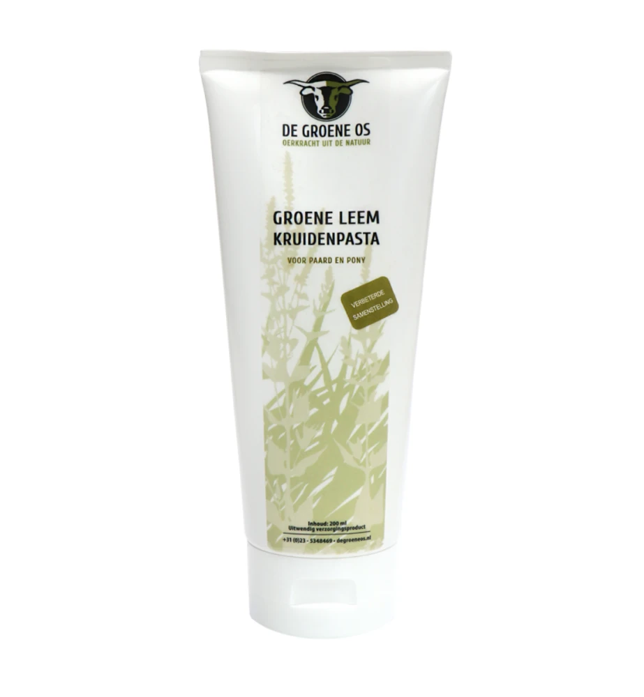 De Groene Os Groene Leem Kruidenpasta - 200 Ml