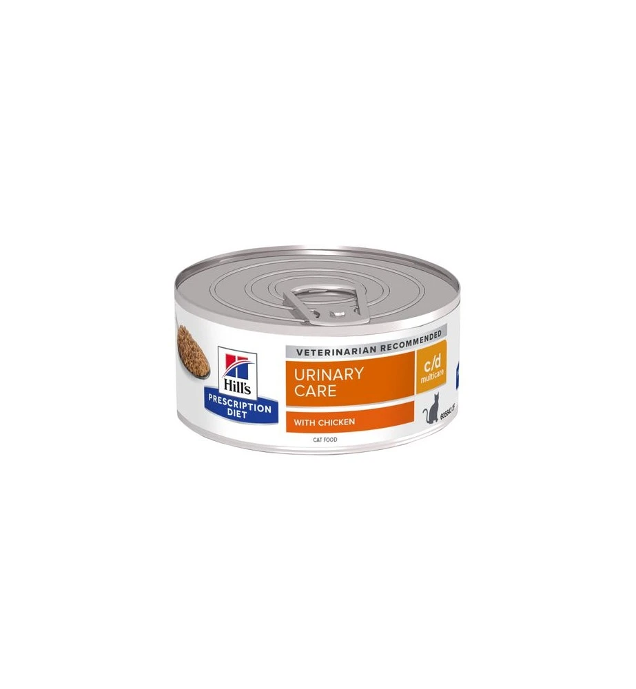 Hill's PD C/D Urinary Care Blik Met Kip - 24 X 156 Gram