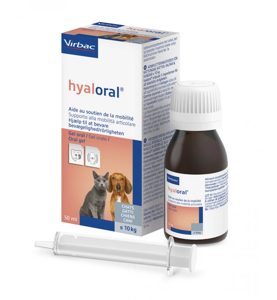 Virbac Hyaloral Orale Gel - 50 Ml
