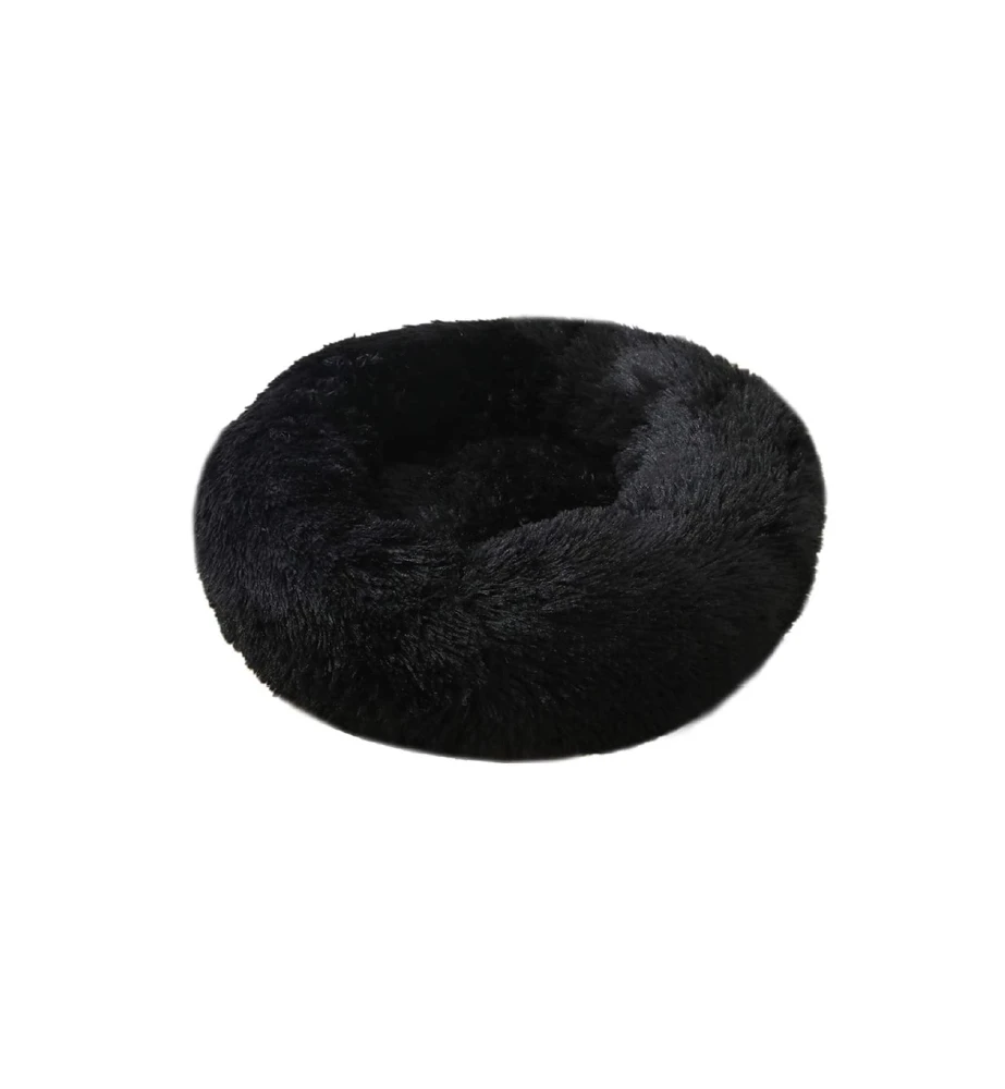 Petlando Pluche Donut Pula Zwart