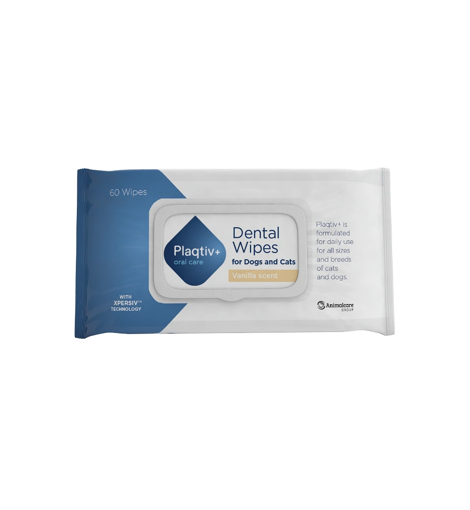 Plaqtiv+ Dental Wipes - 60 Doekjes