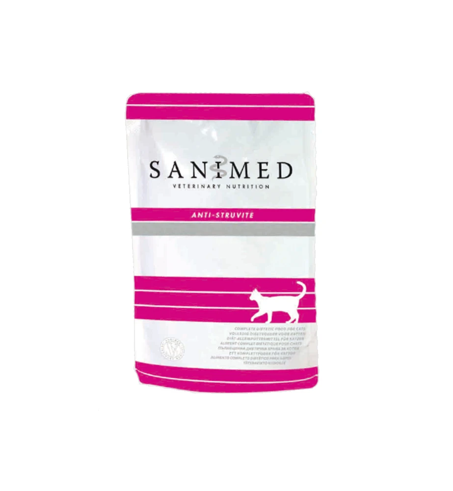 Sanimed Anti-Struvite Pouch - 12 X 100 Gram
